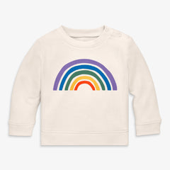 Clearance baby rainbow sweatshirt