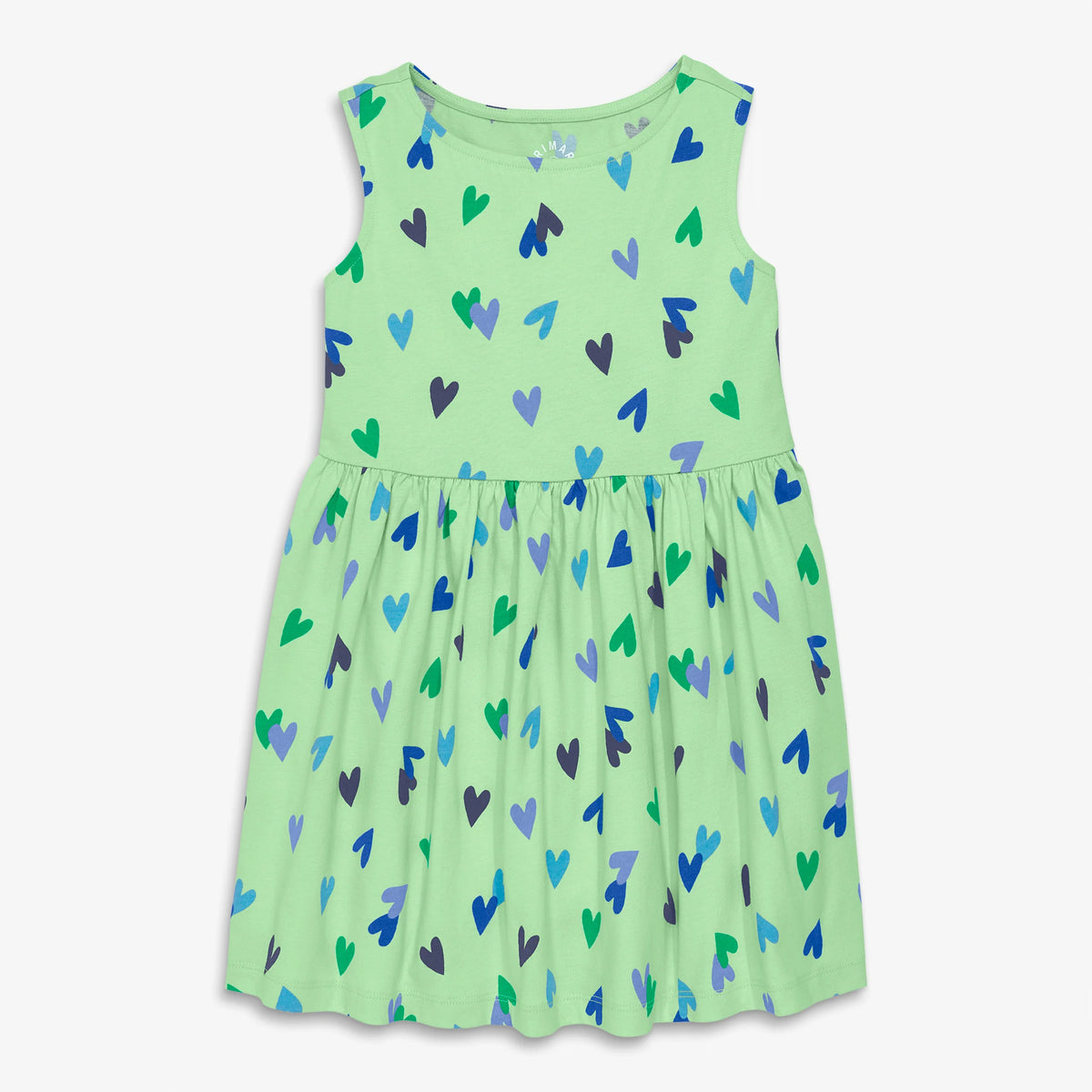 Kids recess dress in hearts