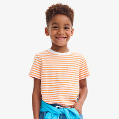 Kids pocket tee in stripe