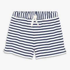 Baby play short in stripe