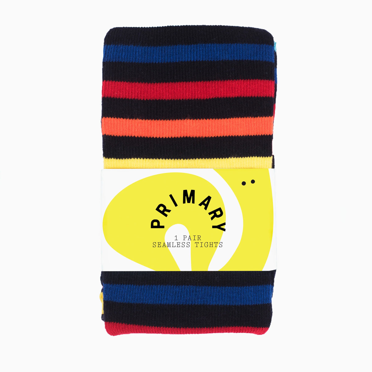 Clearance baby tights in rainbow stripe