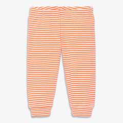 Clearance baby organic pant in mini stripe
