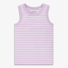 Kids rib tank in stripe