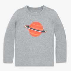 Kids long sleeve saturn tee