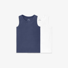 Kids rib tank 2-pack