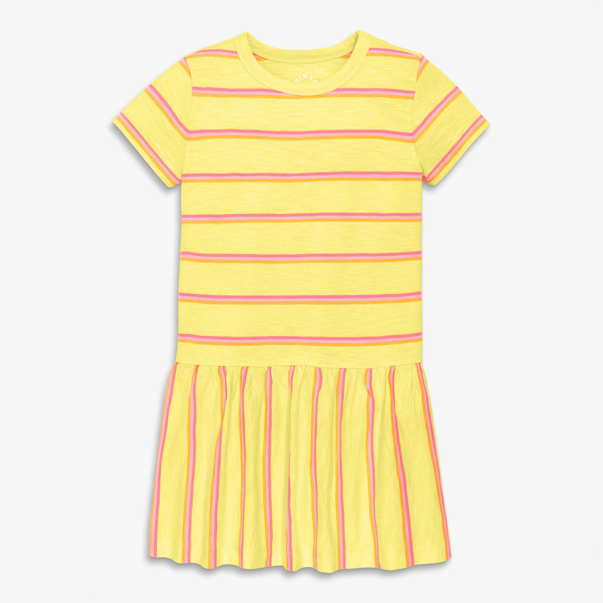 Clearance kids short sleeve explorer dress in stripe