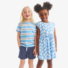 Kids backyard dress in butterflies