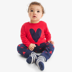 Baby jogger in confetti hearts