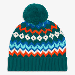 Baby fair isle beanie