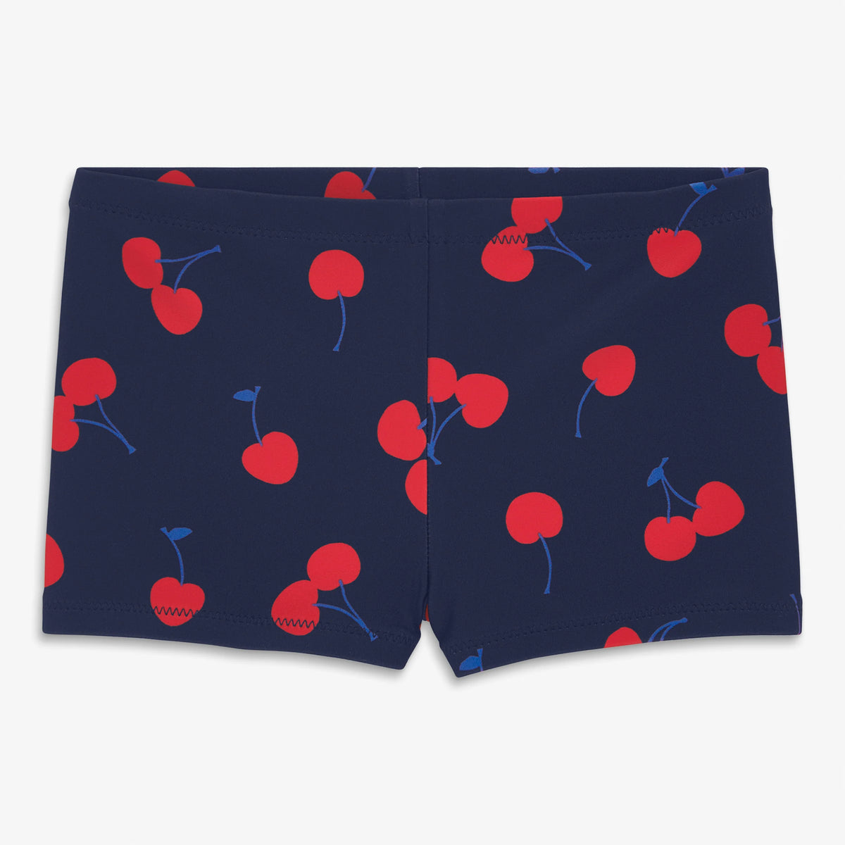 Kids swim shortie in cherries