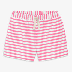 Baby play short in stripe