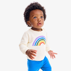 Clearance baby rainbow sweatshirt