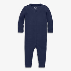 Kids organic zip romper