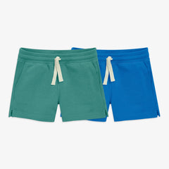 Kids track short 2-pack