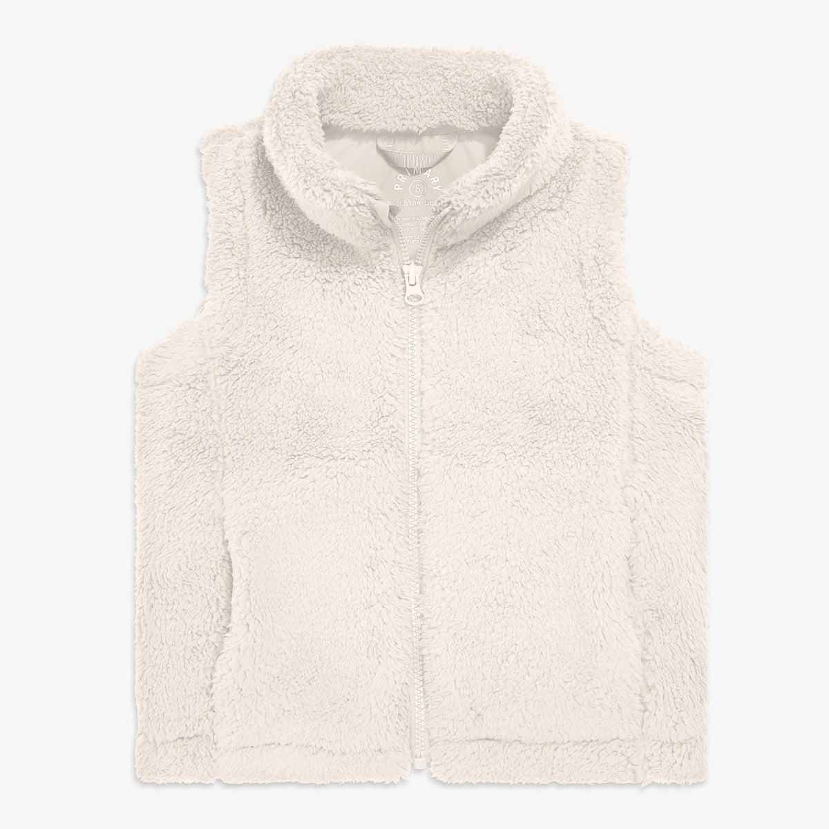 Kids teddy fleece vest