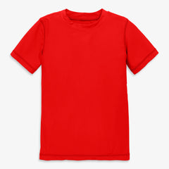 Kids short sleeve rash guard
