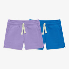 Kids track short 2-pack