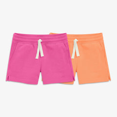 Kids track short 2-pack