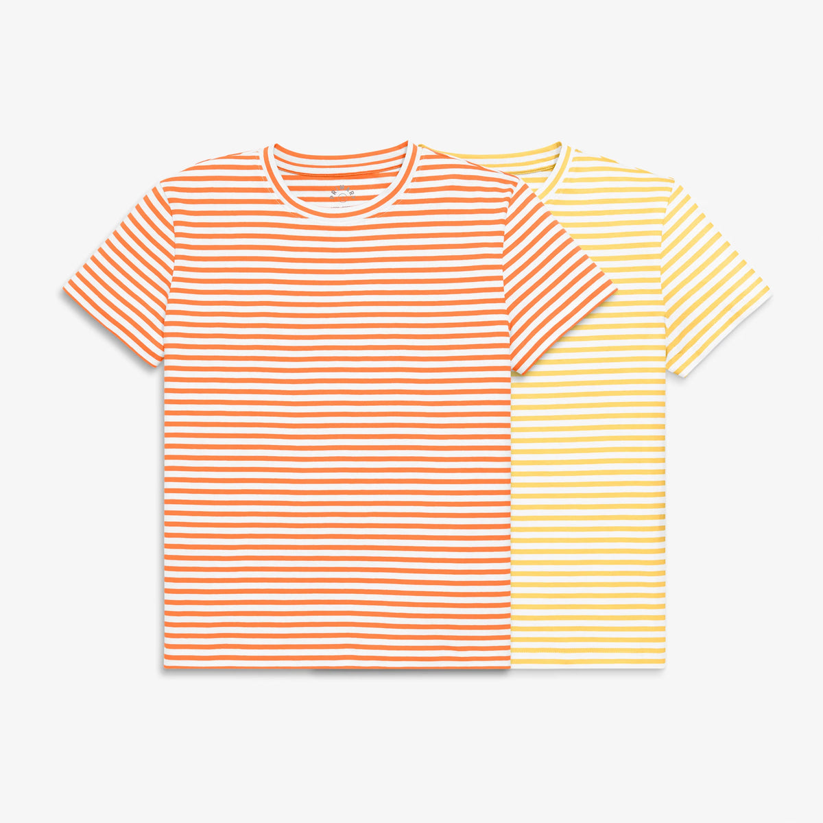 Women's fit easy crewneck tee in stripe 2-pack