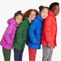 Clearance kids parka puffer coat