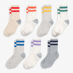 Kids athletic sock 7-pack