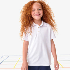 Kids short sleeve FlexKnit polo