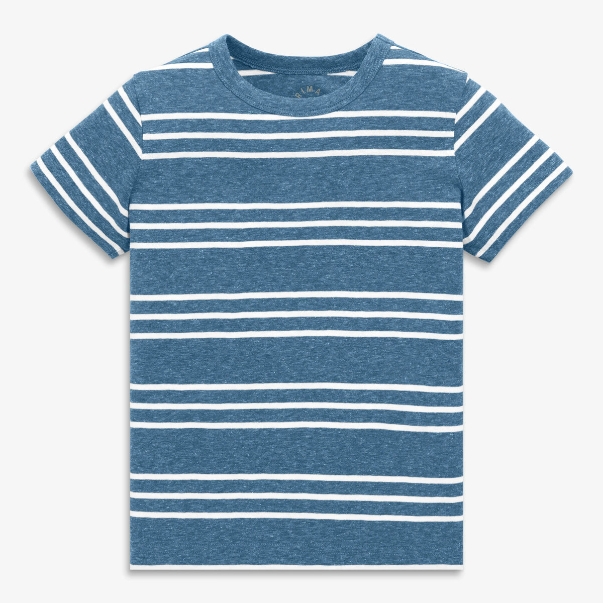 Kids heathered tee in stripe