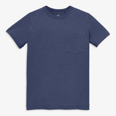 Kids slub pocket tee