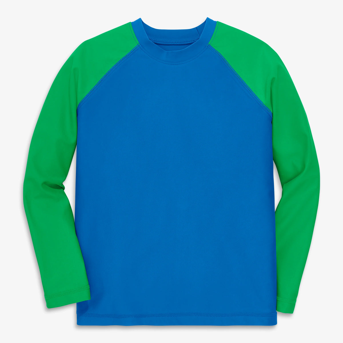 Kids long sleeve baseball rash guard