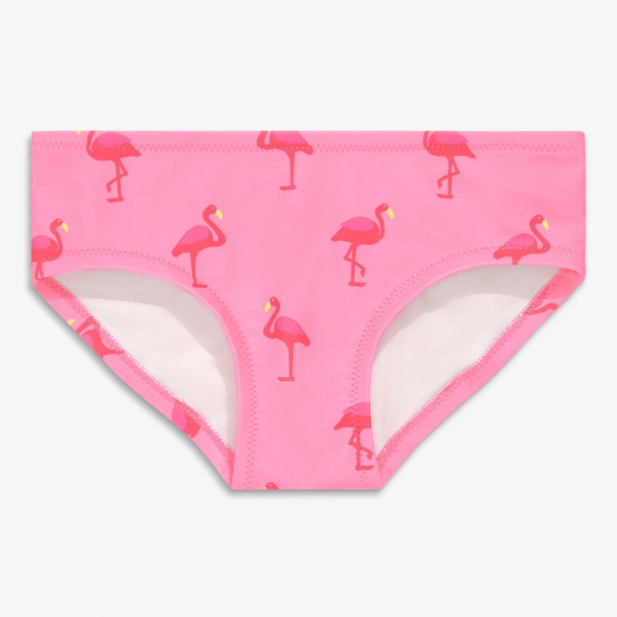 Kids swim bikini bottom in flamingos