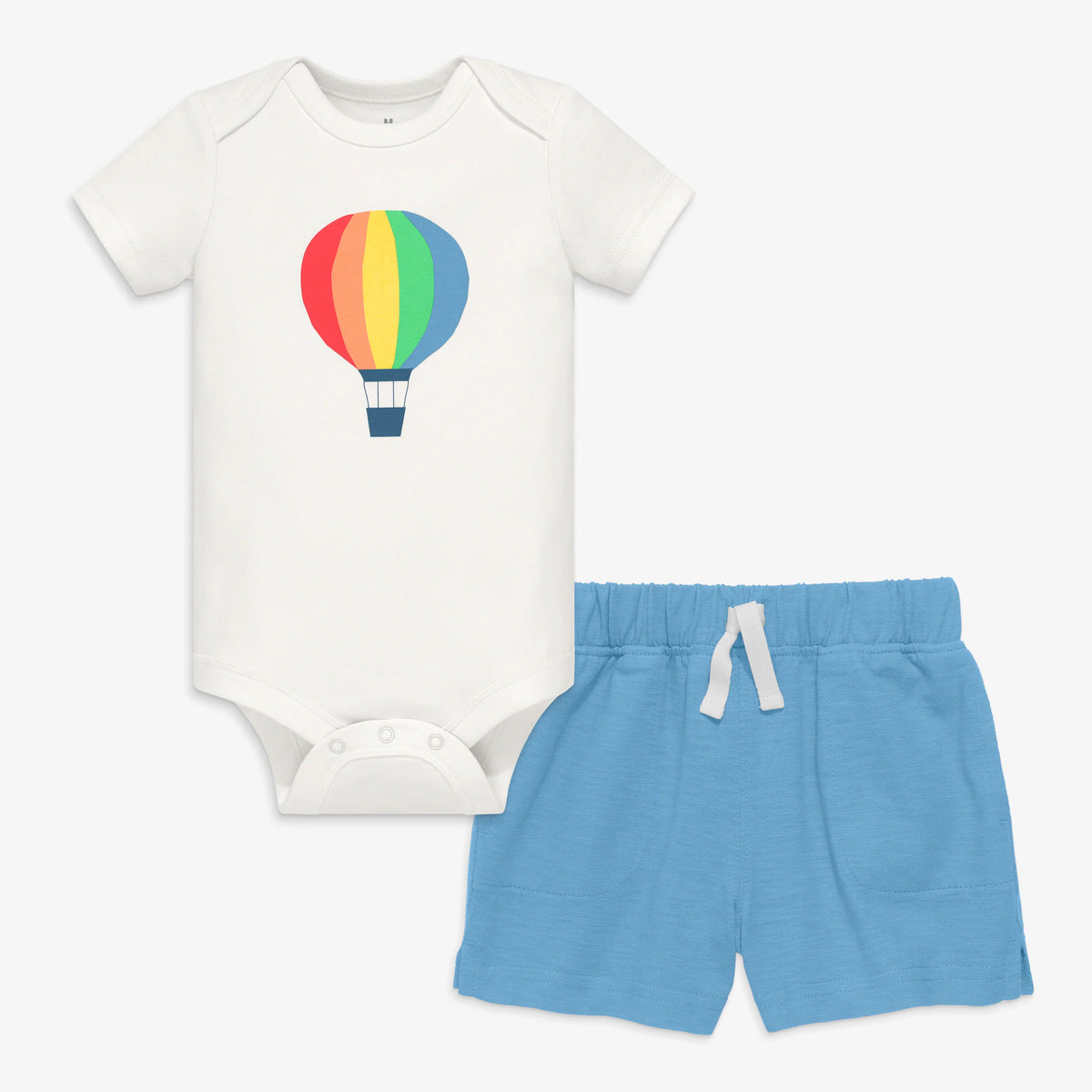 Baby hot air balloon playsuit