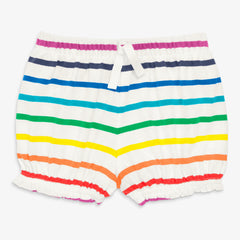 Clearance baby bloomer in rainbow stripe