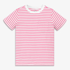 Kids pocket tee in stripe