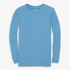 Clearance kids organic long sleeve pj top in spring seasonal colors