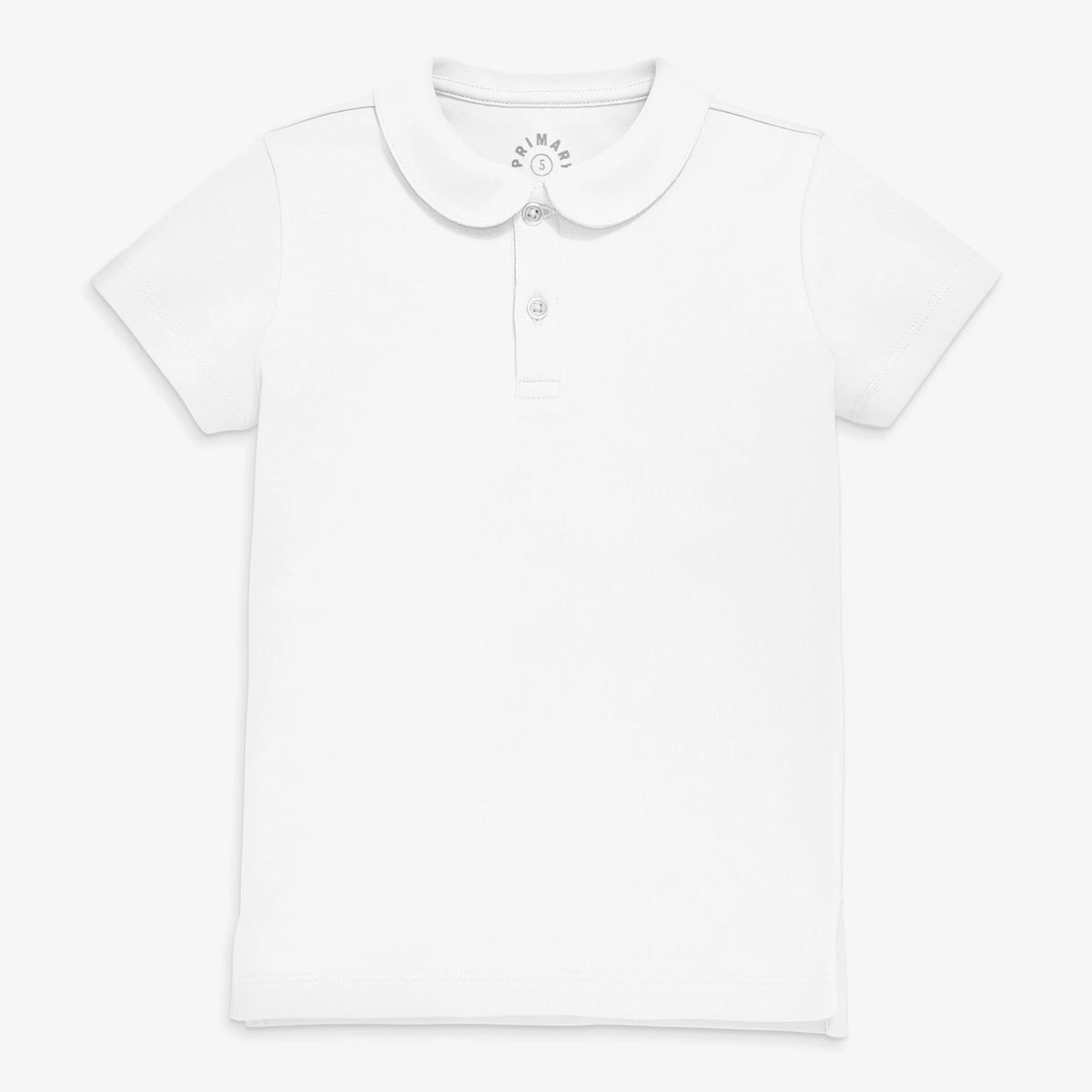 Kids short sleeve peter pan polo