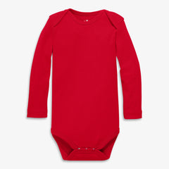 Clearance organic long sleeve babysuit