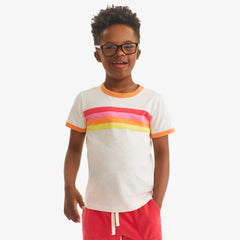 Kids tonal banner tee