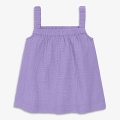 Kids cotton gauze tank