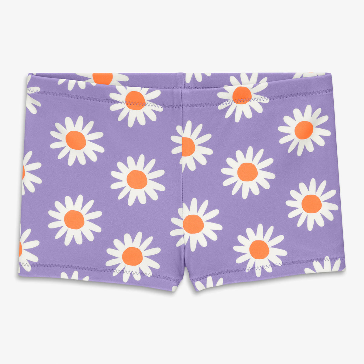 Kids swim shortie in daisies