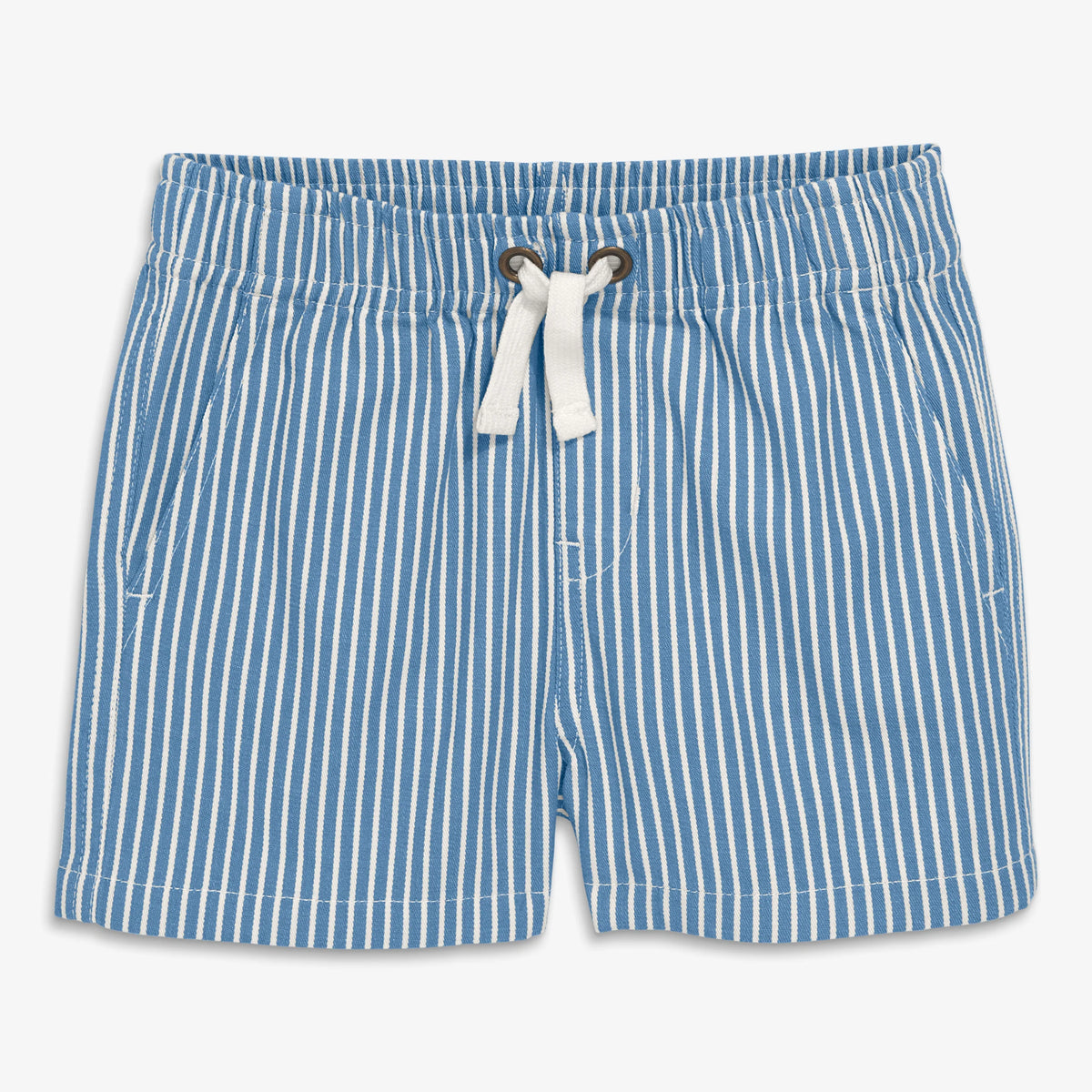 Baby stretch chino short in boardwalk stripe