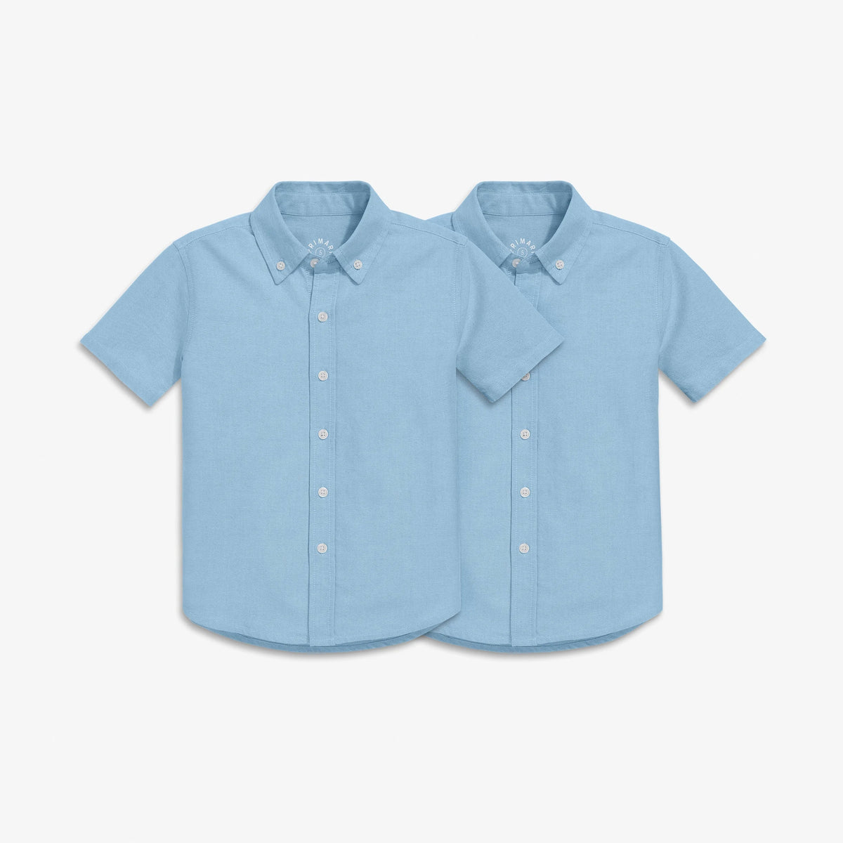 Kids short sleeve oxford shirt 2-pack