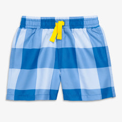 Clearance baby swim trunk in gingham