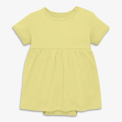 Clearance pointelle babysuit dress