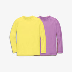 Kids long sleeve rash guard 2-pack