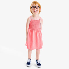 Clearance kids smocked tank dress