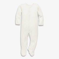 Clearance baby pointelle snap footie