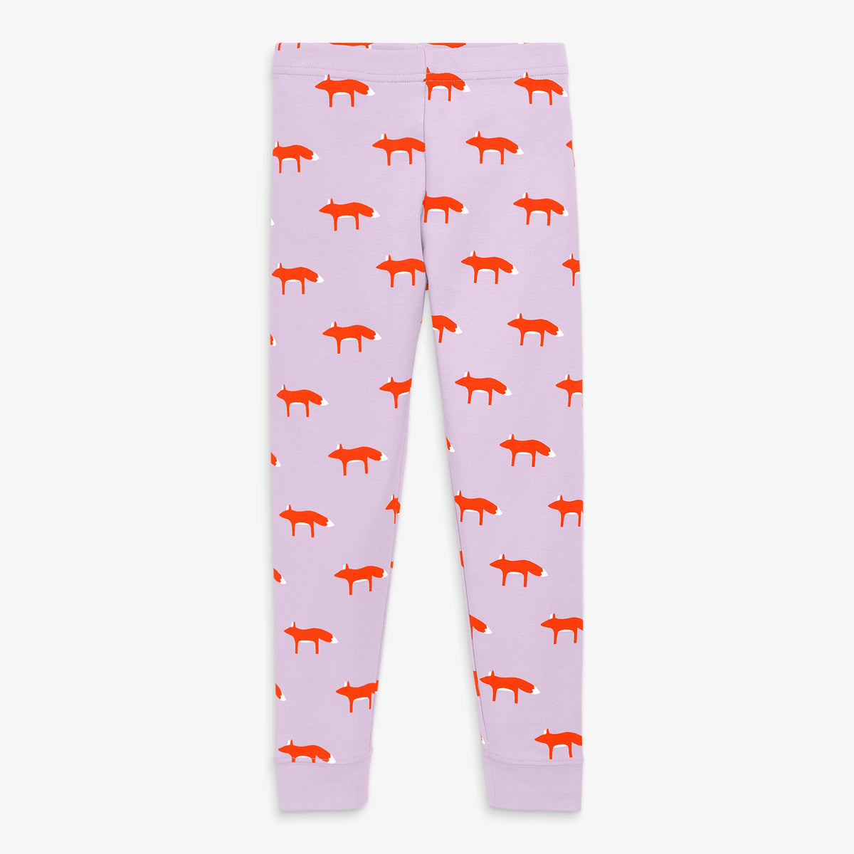 Clearance kids organic pj pant in fox trot