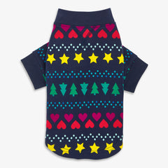 Clearance pet organic pj in fair isle