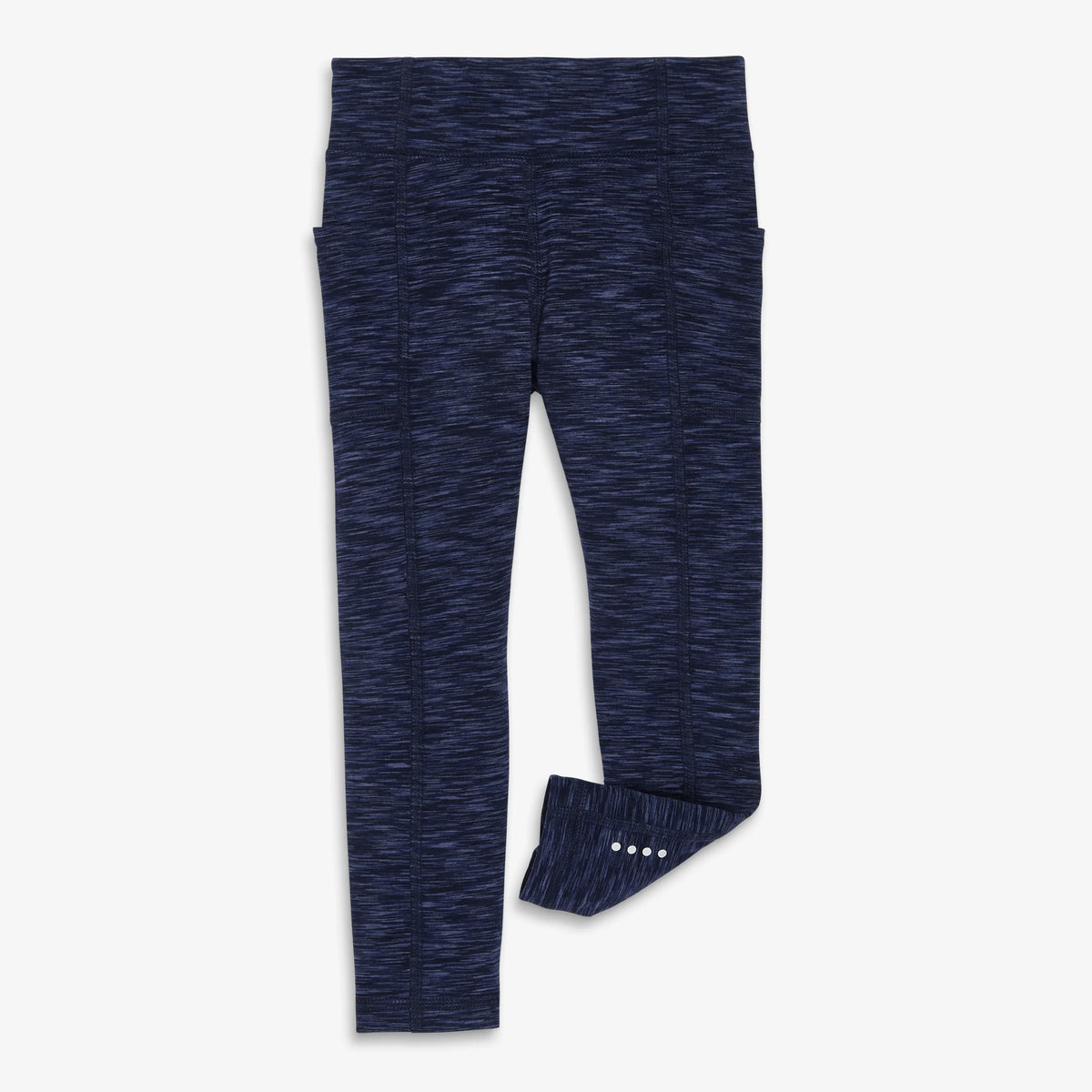 Clearance kids active pocket legging in spacedye