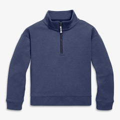 Kids quarter zip sweatshirt